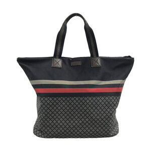 Gucci Diamante Web Tote bag Black
